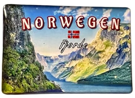 Norwegen Fjorde, Norway, Norwegen Souvenir Norwegen Magnet Norway Fridge Magnet Norwegen Reise, Fjords, Fjorde