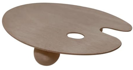 Cabilock Bandeja De Madera para Pintar Teñir Dibujar Bandeja De Madera Sin Terminar para Manualidades Decoración De Escritorio