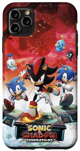 iPhone 11 Pro Max Sonic the Hedgehog, Sonic X Shadow Generations - Key Art Case