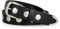 LEACOOLKEY Damen Ledergürtel für Jeans hosen Damengürtel Leder Punk Nietengürtel Studded Gürtel mit nieten