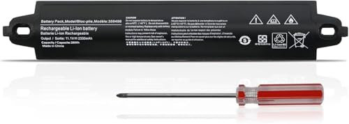 359498 359495 404600 Battery Compatible with Bose SoundLink III II 330105 330105A 330107 330107A Bose Soundlink 2 3 Bluetooth Mobile Speaker II III 404800 404900 414255 0359495, 11.1V 2330mAh