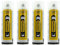 4 Stück Innotec Klarlack Clear Coat - transparent glänzend - für ein glänzendes Finish - zum Fixieren und Schützen der Lackierung - Klarlack Spray - glänzender Autolack - schnelltrocknende - 500ml