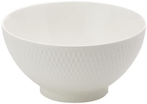 Maxwell & Williams Basics Diamanten Nudelschale, weiß, 18 cm