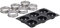 patisse 72141 Kit Tartelettes Rondes Demi-Spheres Silicone Noir 33 x 18 x 3 cm 7 unité(s)