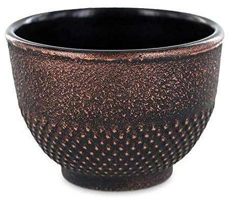 Tasse en fonte noir et bronze - 0,15 L