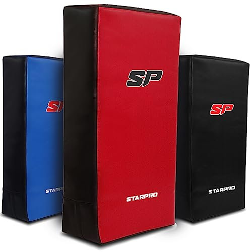 Starpro Robustes Premium Schlagpolster für Harte Tritte & Schläge - Schlagpolster Kampfsport, Schlagkissen Kampfsport, Thai Pads, Pad Thai, Schlagpolster Groß, Kickbox Schlagpolster, Schlagschild
