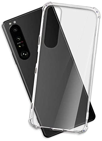 mtb more energy® Coque Soft Armor pour Sony Xperia 1 III (6.5'') - Coins renforcés - Protection de la caméra - 1.5mm TPU - Étui Housse Pochette Anti Shock