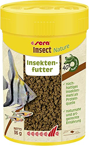 sera Insect Nature 1,5 mm 100 ml, 1er Pack (1 x 0.036 kilograms)