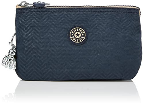 Kipling Damen Creativity L Taschen/Etuis, Endless Bleu Emboss