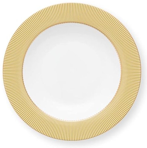 PIP STUDIO 51001340 La Majorelle Suppenteller gelb 21,5 cm (1 Stück)