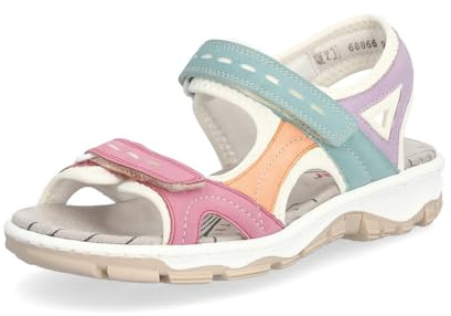 Rieker Damen Klassische Sandalen 68866, Frauen Sandalen