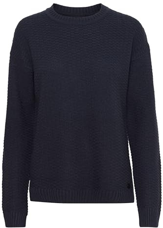 OXMO OXMilla Damen Strickpullover Feinstrick Pullover