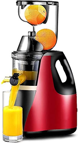 Macchina spremiagrumi, estrattore centrifugo, scivolo di alimentazione da 3 pollici, facile da pulire, 2 velocità, brocca senza BPA, contiene 16 once. - Motore da 150 W, piccolo regalo argento