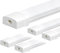 Bellanny 120CM Pantalla LED Lineal Tubos integrado 40W 4000LM Conectables Fluorescente Lámparas de Taller, 4500K Blanco neutro IP65 Luminaria Led para Oficina Garaje Sotano Baño Cocina Armario,4Pcs