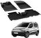 Sahler Tappetini per auto compatibili con Fiat Doblo 2023 – 2024 | 4.5D Premium TPE gomma antiscivolo tappetini in gomma impermeabile auto tappetino nero