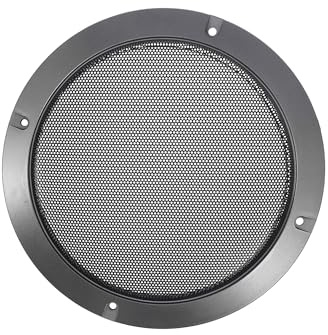 Motoforti 6.5 Titanium Tone Car Audio Speaker Cover Mesh Subwoofer Grill Long-lasting