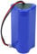 HELINAZI 3.7V Lithium-Ion Battery Pack 18650 Large Capacity Rechargeable Battery Built-in Protection Board with XH-2P 2.54 Plug,6600mAh