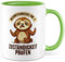 Taza de café de 330 ml, de cerámica, diseño de funcionarios