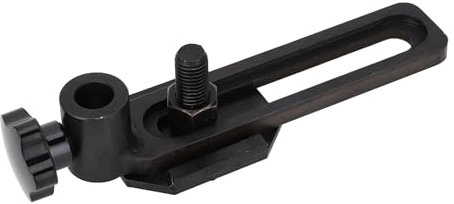 DUIMIMI Drehbank Werkzeughalter Basis 16mm Lochdurchmesser Legierter Stahl Holzbearbeitung Drehen Werkzeugauflage für 5/8 Zoll Post, glatt gleiten, stabile Leistung, 230mm Länge