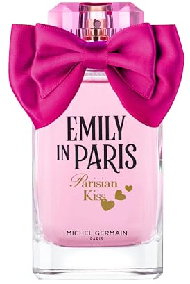 Emily In Paris - Parisian Kiss Eau De Parfum, Floriental-Fruchtiges Damenparfüm Mit Italienischer Zitrone, Vanille Und Amber, Ein Romantischer, Schicker Und Verführerischer Duft Für Frauen, 100 ml