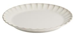 APS 85604 Teller ARUMI - Melamin, Ø 26 cm, weiß/beige, stapelbar