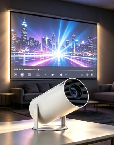 Denvoro Mini Portable Projector | Mini Design, Portable