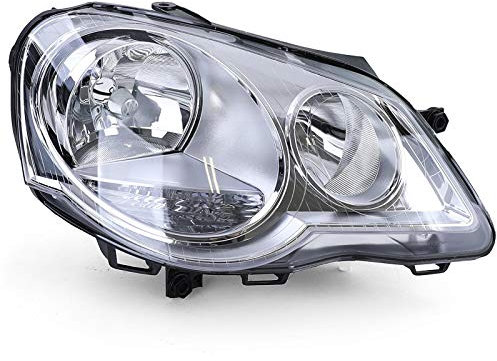 Scheinwerfer H7 H1 mit LWR Motor Rechts für VW Polo 9N3 05-09