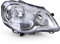 Scheinwerfer H7 H1 mit LWR Motor Rechts für VW Polo 9N3 05-09