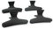 6pcs nero in plastica professionale clip di fissaggio per capelli farfalla colorante perm partizionamento posizionamento artigli granchi pinza da parrucchiere strumenti per parrucchiere