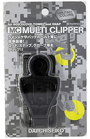 Daiichiseiko Klemme für Handschuhe, Tuch oder Karabinerwirbel MC Multi Clipper