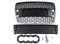 V-MAXZONE M-4412 Sport-Kühlergrill A6 C6 RS-Style, chrom-schwarz 2004–2009