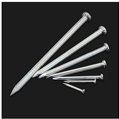 15-400 pcs. Hardened Nails with Flat Head Plates Steel Nails for Concrete on The Wall Picture Hangers Fasteners for woodworking-15pcs * 4 inch