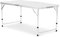 SA Products Heavy Duty Plastic 4ft 1.2m Outdoor Folding Table Work Top - Portable, Compact & Foldable for Easy Storage - Ideal as a Picnic table Garden table Patio Catering BBQ Party Market Table