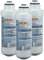 Ersatzkartusche für Wasserfilter Union 4 Externer Kühlschrankfilter für SbS Kühlschrank. Filter Pack ohne Kopf (3-er Pack)