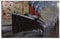Dynamic24 3D Metallbild Schiff Metall Wandbild Retro Vintage Bild Bar Küche Wohnzimmer