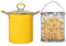 PARACITY Freidora Profunda de 3L con Cesta Coladora, Sartén Pequeña con Mango de Silicona Anti-quemaduras, Acero Inoxidable 304, Para Freír Papas Fritas, Pescado y Pollo