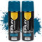 Etrexonline Pintura Spray Multicolor Profesional 400ml Adecuado Metal Madera y Plástico - Color Azul Zafieo (Paquete de 2)