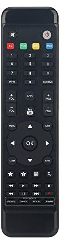 ALLIMITY Ersatz Fernbedienung passend für Redline GOLDENbox TS-4000-HD-PLUS TS4000HD 8000 2500 G500