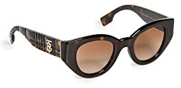 Burberry Damen Meadow Sonnenbrille, Braun