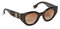 Burberry Damen Meadow Sonnenbrille, Braun