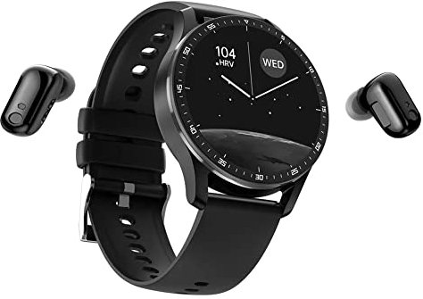Junerain Smart Watch for l'uomo donna (rispondere/effettuare chiamate), orologio fitness con auricolari Bluetooth compatibili, imformeabile Bluetooth chiamata Smartwatch con più modalità