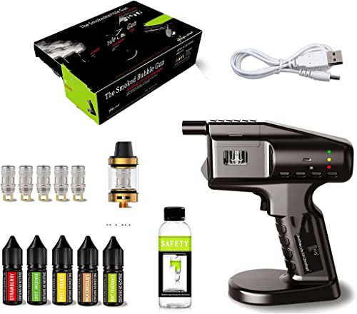 Cocktail Smoker Flavor Blaster Cocktail Bubble Maker Pistolet À Fumer Portable Pistolet À Bulles De Fumée Chargement USB pour Viande Saumon Boisson Fromage Barbecue