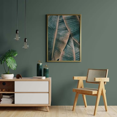 K&L Wall Art Seidenmatt Wandfarbe Grüne Innenwandfarbe modern Wandschutz Anstrich 2,5Liter Farbe