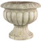 DIVAS SPIRITUAL Urne de jardinière décorative avec finition pierre 32 cm