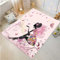 3D Cartoon-Schmetterlingsmädchen Kinder Jungen Teppich Schlafzimmer Dekorativ Kinderzimmer Wohnzimmer,Matten Krabbelmatte Modern Weichem Flanell Kinderteppiche Waschbar 200 X 300 cm -2O9W+F9J9-3W2U