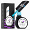 Gelike ec - Colla per unghie extra forte per unghie finte, 6 in 1, colore blu Summer, colla UV per unghie finte, nail art, adatta per salone o per fai da te a casa