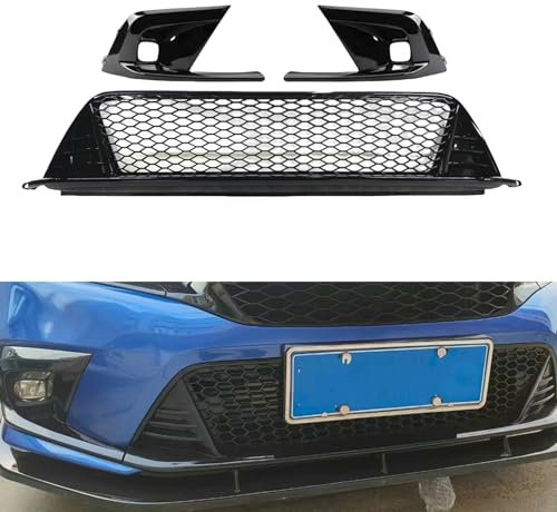 Frontstoßstangengitter Nebelscheinwerfer-Rahmenverkleidung für Honda Civic 11. 2022–2024 2023