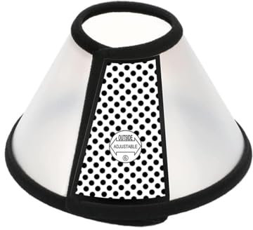 GXGM Forma Cono per Cane e Gatto, Collare Elisabettiano Regolabile Adatto per Gattini e Cuccioli