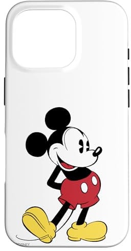 Hülle für iPhone 16 Pro Disney Mickey Mouse klassische Pose