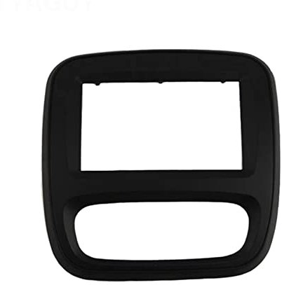 Yurefax Panel de salpicadero de instalación estéreo for Coche, Radio de Coche 2Din, Kit de Tablero de Panel DVD, for Renault, Trafic, Opel, Vivaro 2015 Radio Facia Facia